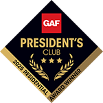 The GAF Master Elite President's Club Award
